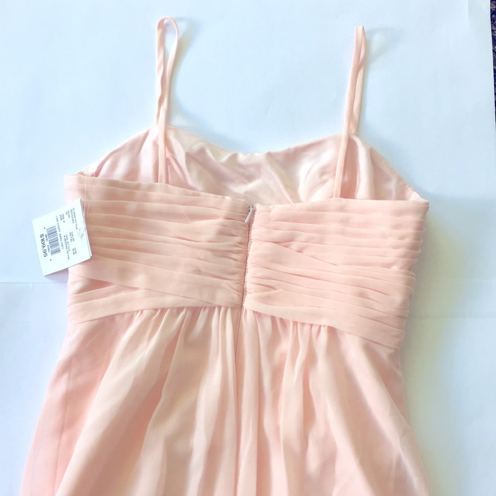 David’s Bridal blush pink dress - Picture 3 of 5